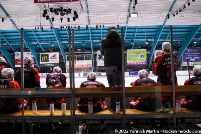 Photo hockey match Clermont-Ferrand - Brest  le 05/03/2022