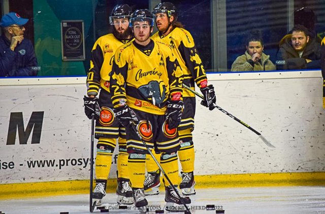 Photo hockey match Nantes - Chambéry le 05/03/2022