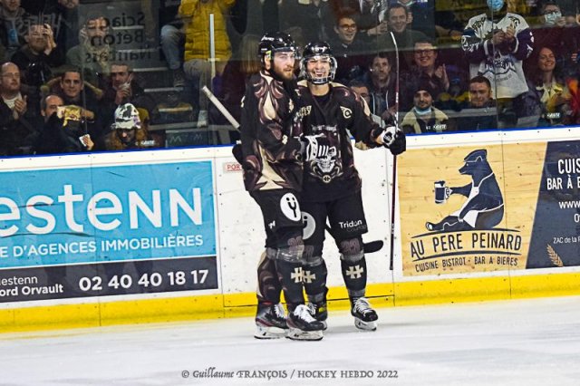 Photo hockey match Nantes - Chambéry le 05/03/2022