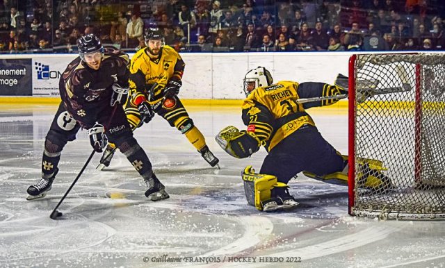 Photo hockey match Nantes - Chambéry le 05/03/2022
