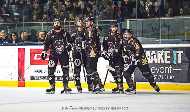 Photo hockey match Nantes - Chambéry le 05/03/2022