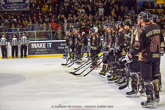 Photo hockey match Nantes - Chambéry le 05/03/2022