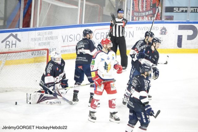 Photo hockey match Angers  - Grenoble  le 06/03/2022
