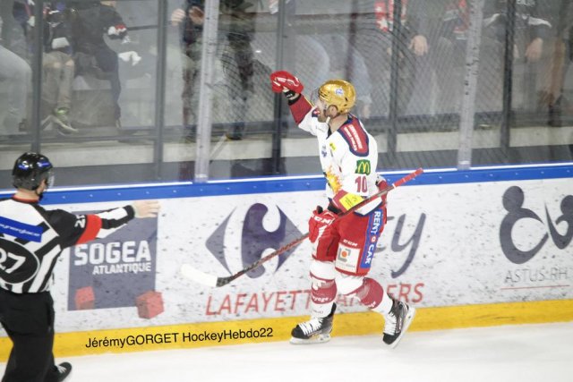 Photo hockey match Angers  - Grenoble  le 06/03/2022