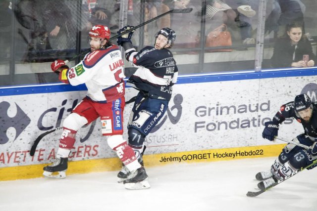 Photo hockey match Angers  - Grenoble  le 06/03/2022
