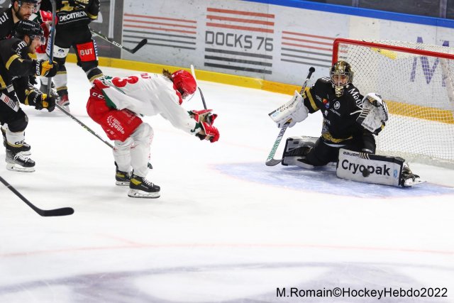 Photo hockey match Rouen - Cergy-Pontoise le 08/03/2022