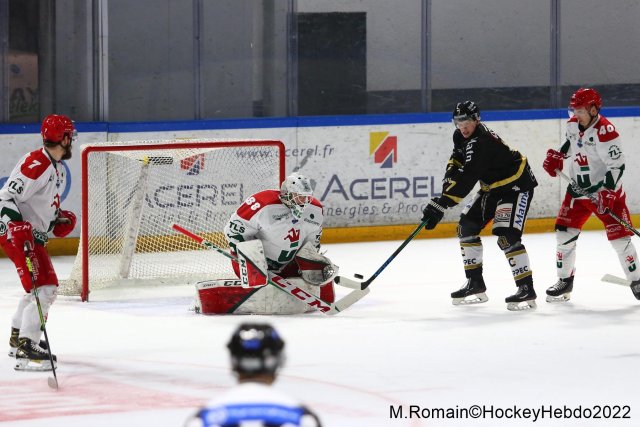 Photo hockey match Rouen - Cergy-Pontoise le 08/03/2022