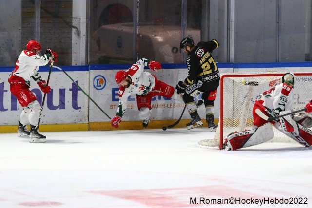 Photo hockey match Rouen - Cergy-Pontoise le 08/03/2022