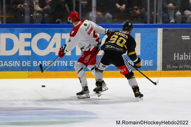 Photo hockey match Rouen - Cergy-Pontoise le 08/03/2022