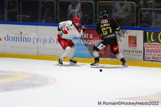 Photo hockey match Rouen - Cergy-Pontoise le 08/03/2022