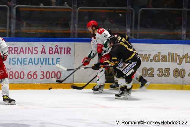 Photo hockey match Rouen - Cergy-Pontoise le 08/03/2022