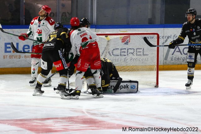 Photo hockey match Rouen - Cergy-Pontoise le 08/03/2022