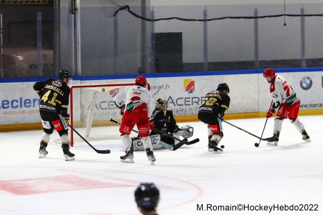 Photo hockey match Rouen - Cergy-Pontoise le 08/03/2022