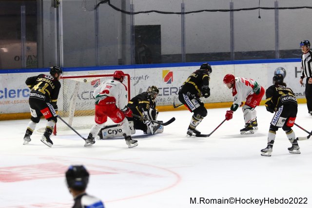 Photo hockey match Rouen - Cergy-Pontoise le 08/03/2022