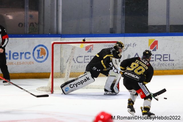 Photo hockey match Rouen - Cergy-Pontoise le 08/03/2022