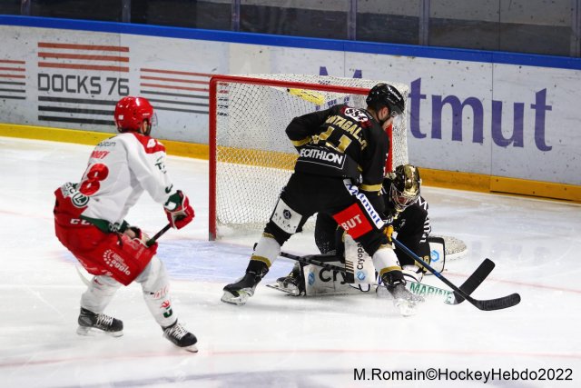 Photo hockey match Rouen - Cergy-Pontoise le 08/03/2022