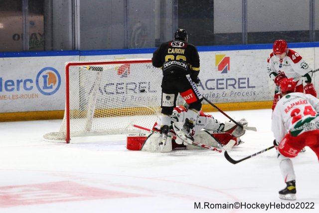 Photo hockey match Rouen - Cergy-Pontoise le 08/03/2022