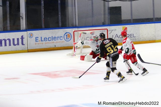Photo hockey match Rouen - Cergy-Pontoise le 08/03/2022