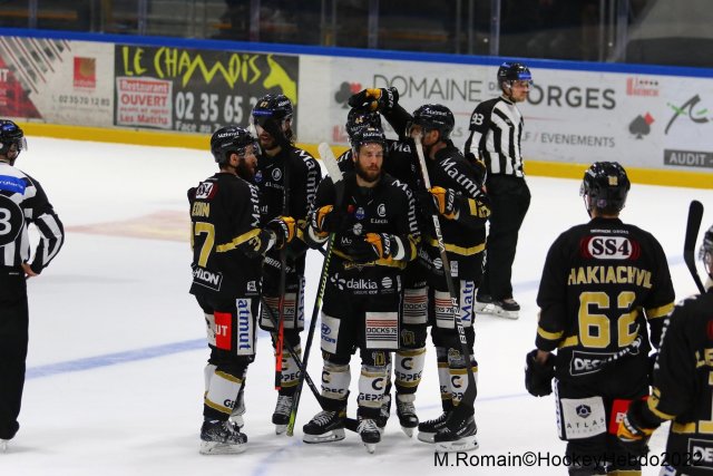 Photo hockey match Rouen - Cergy-Pontoise le 08/03/2022