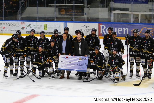 Photo hockey match Rouen - Cergy-Pontoise le 08/03/2022