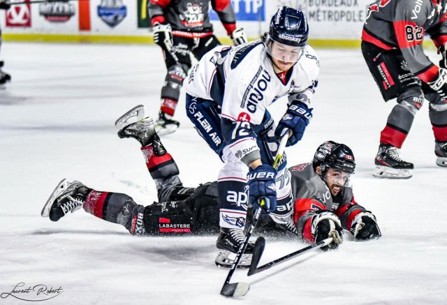 Photo hockey match Bordeaux - Angers  le 08/03/2022