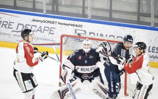 Photo hockey match Angers  - Chamonix  le 11/03/2022