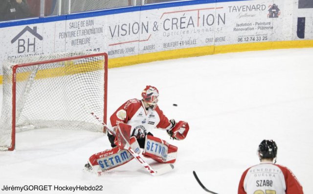Photo hockey match Angers  - Chamonix  le 11/03/2022