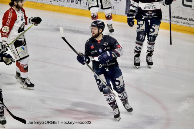 Photo hockey match Angers  - Chamonix  le 11/03/2022