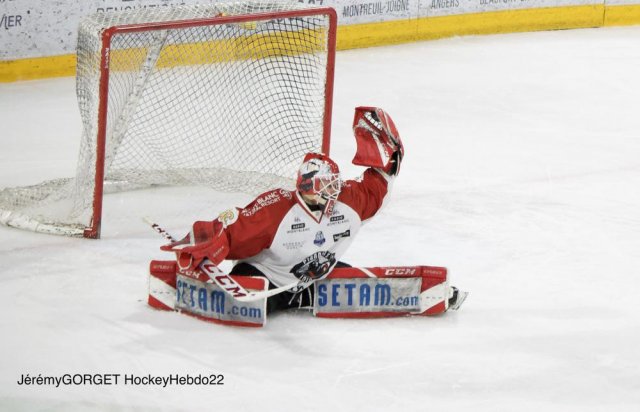 Photo hockey match Angers  - Chamonix  le 11/03/2022