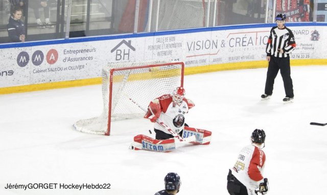 Photo hockey match Angers  - Chamonix  le 11/03/2022
