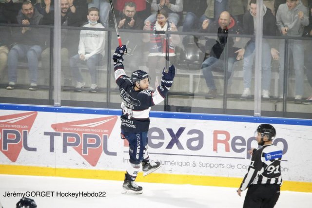 Photo hockey match Angers  - Chamonix  le 11/03/2022