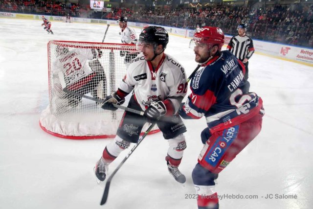 Photo hockey match Grenoble  - Bordeaux le 11/03/2022