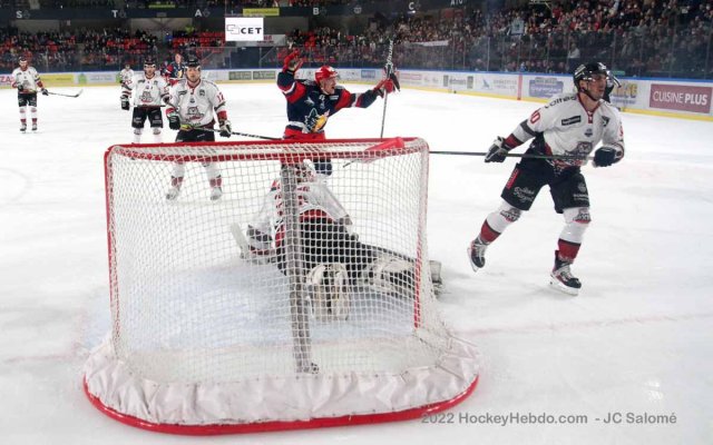 Photo hockey match Grenoble  - Bordeaux le 11/03/2022