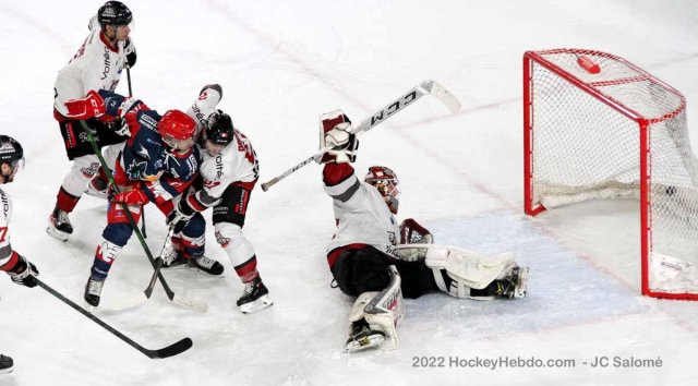 Photo hockey match Grenoble  - Bordeaux le 11/03/2022