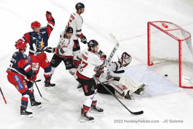 Photo hockey match Grenoble  - Bordeaux le 11/03/2022
