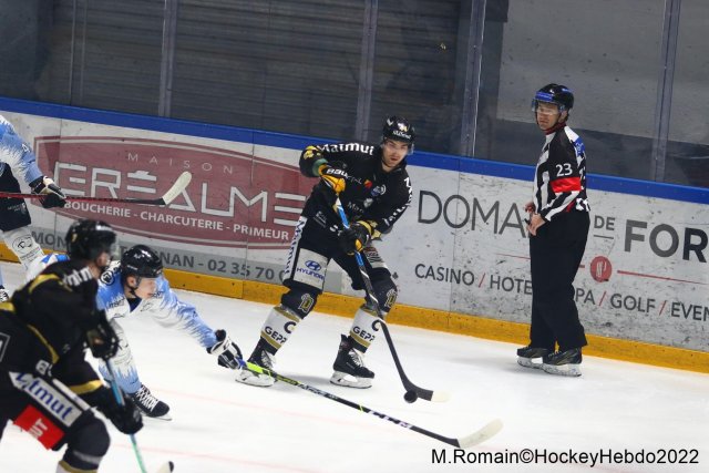Photo hockey match Rouen - Gap  le 11/03/2022