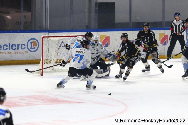 Photo hockey match Rouen - Gap  le 11/03/2022