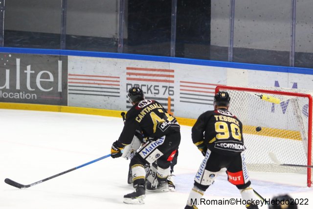 Photo hockey match Rouen - Gap  le 11/03/2022
