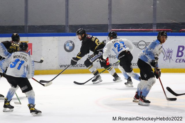 Photo hockey match Rouen - Gap  le 11/03/2022