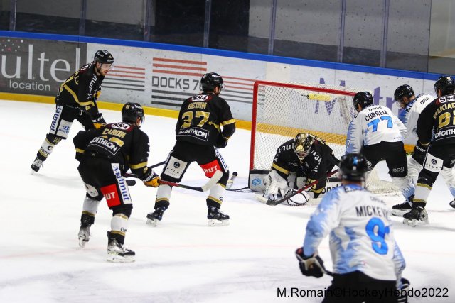 Photo hockey match Rouen - Gap  le 11/03/2022