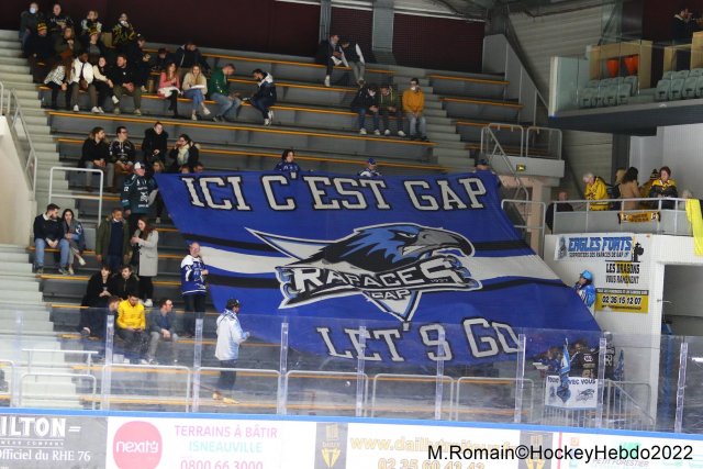 Photo hockey match Rouen - Gap  le 11/03/2022