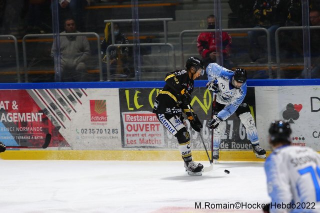 Photo hockey match Rouen - Gap  le 11/03/2022