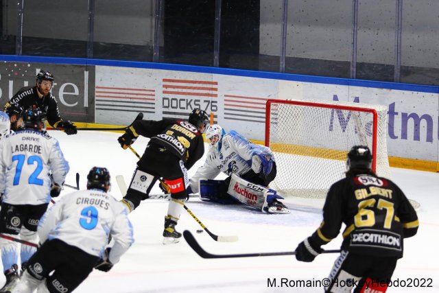 Photo hockey match Rouen - Gap  le 11/03/2022