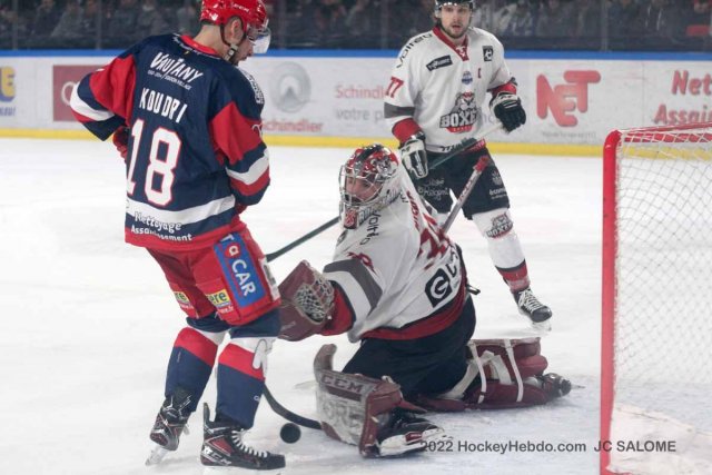 Photo hockey match Grenoble  - Bordeaux le 12/03/2022