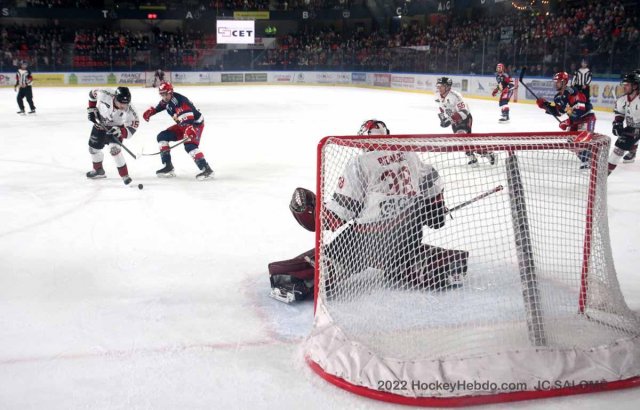Photo hockey match Grenoble  - Bordeaux le 12/03/2022