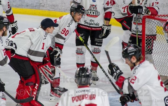 Photo hockey match Grenoble  - Bordeaux le 12/03/2022