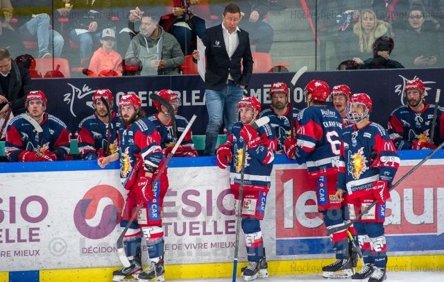 Photo hockey match Grenoble  - Bordeaux le 12/03/2022