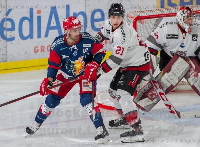 Photo hockey match Grenoble  - Bordeaux le 12/03/2022