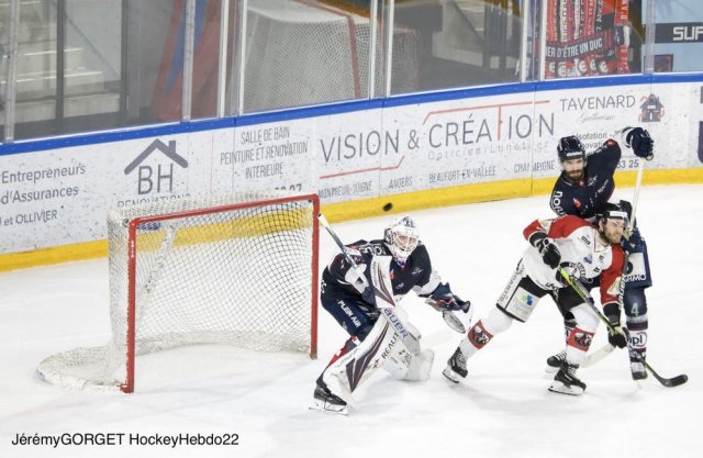 Photo hockey match Angers  - Chamonix  le 12/03/2022