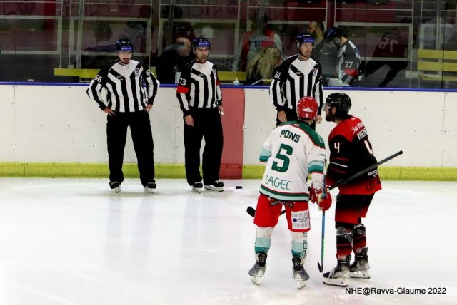 Photo hockey match Nice - Anglet le 11/03/2022